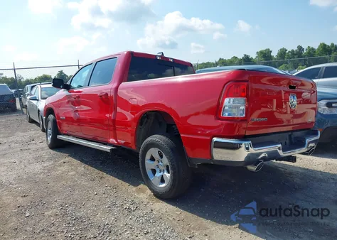 2022 Ram 1500 Big Horn 4X2 6'4 Box из США, поврежденный, VIN 1C6RREMT7NN275879